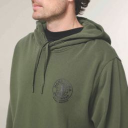 Hard Yakka Heritage Hooded Sweatshirt Military Green Large 30" Chest