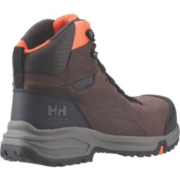 Helly Hansen Manchester Ltr Mid Size 10  Brown Waterproof  Safety Boots