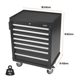 Bunker  7-Drawer Mobile Cabinet