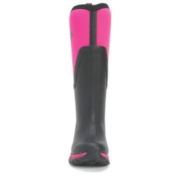 Muck Boots Arctic Sport II Tall Size 7 Womens Black & Pink Non Safety Wellies