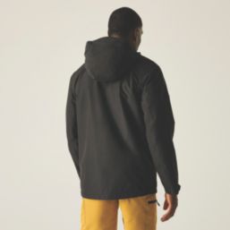 Regatta Calderdale Waterproof Jacket Black 2X Large Size 55.5" Chest