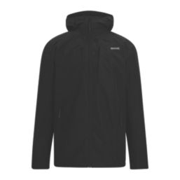 Regatta Calderdale Waterproof Jacket Black 2X Large Size 55.5" Chest