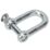 Essentials M12 D-Shackles Steel 10 Pack