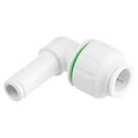 Flomasta Twistloc Plastic Push-Fit Equal 90° Stem Elbow 15mm