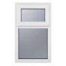 Crystal  Top Opening Obscure Triple-Glazed Casement White uPVC Window 610mm x 1115mm
