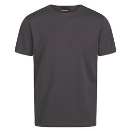 Regatta Pro Wicking Short Sleeve T-Shirt Seal Grey XX Large 36" Chest