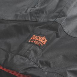Scruffs Trade  Waterproof Jacket Graphite/Black Small 38" Chest