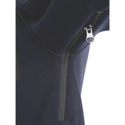 JCB Trade 1/4 Zip Tech Fleece Navy 3X Large 52-54" Chest