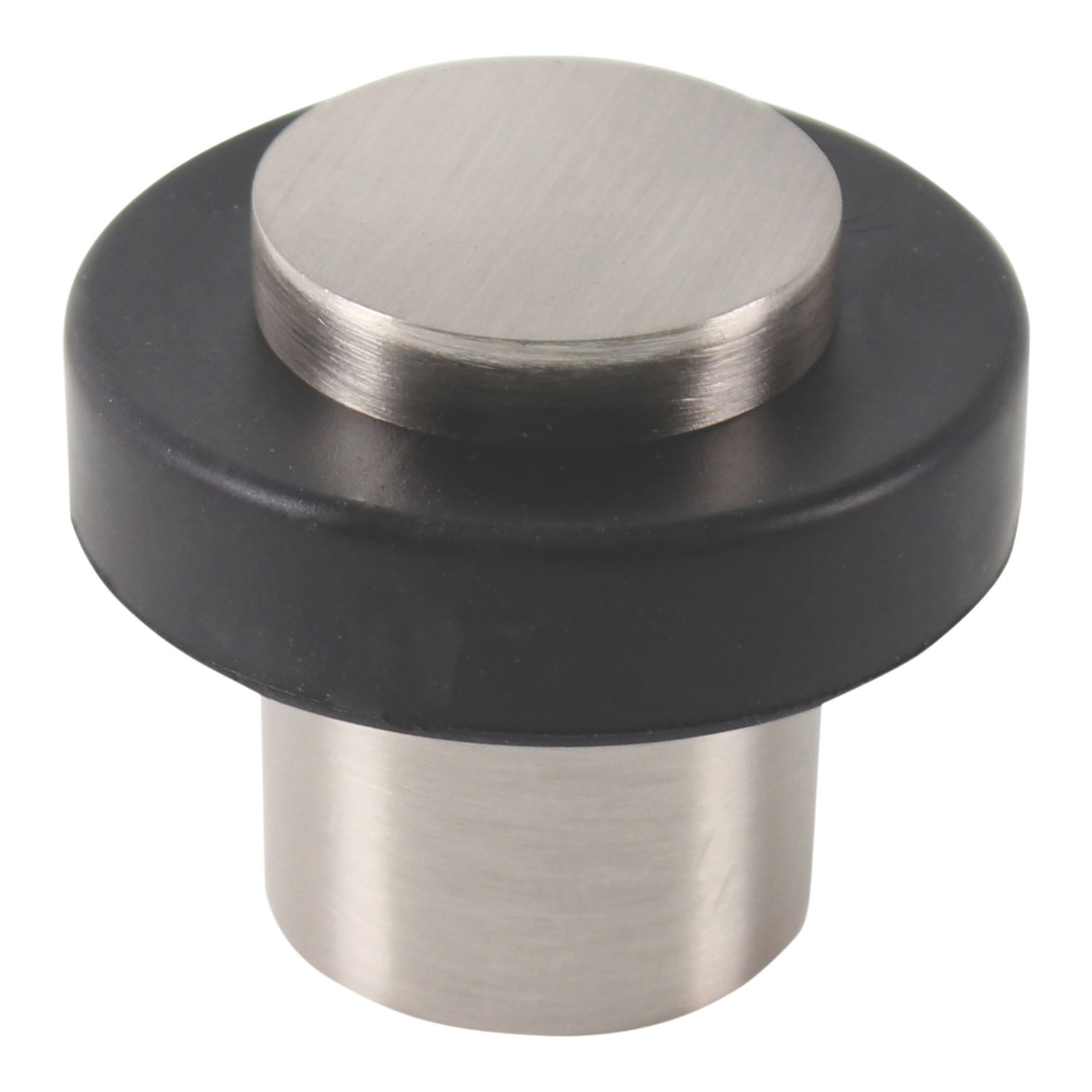 Smith & Locke Cylindrical Door Stop 50 x 43.5mm Satin Nickel (951TL)
