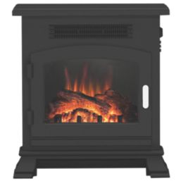 Be Modern Banbury Black Switch Control Easy to Install Electric Inset Stove Fire 568mm x 190mm x 623mm