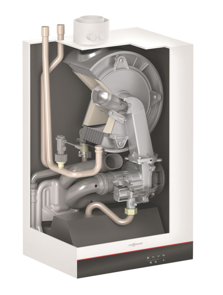 Viessmann Vitodens 100-W ZK06098 16kW Gas/LPG Heat Only Boiler - Screwfix
