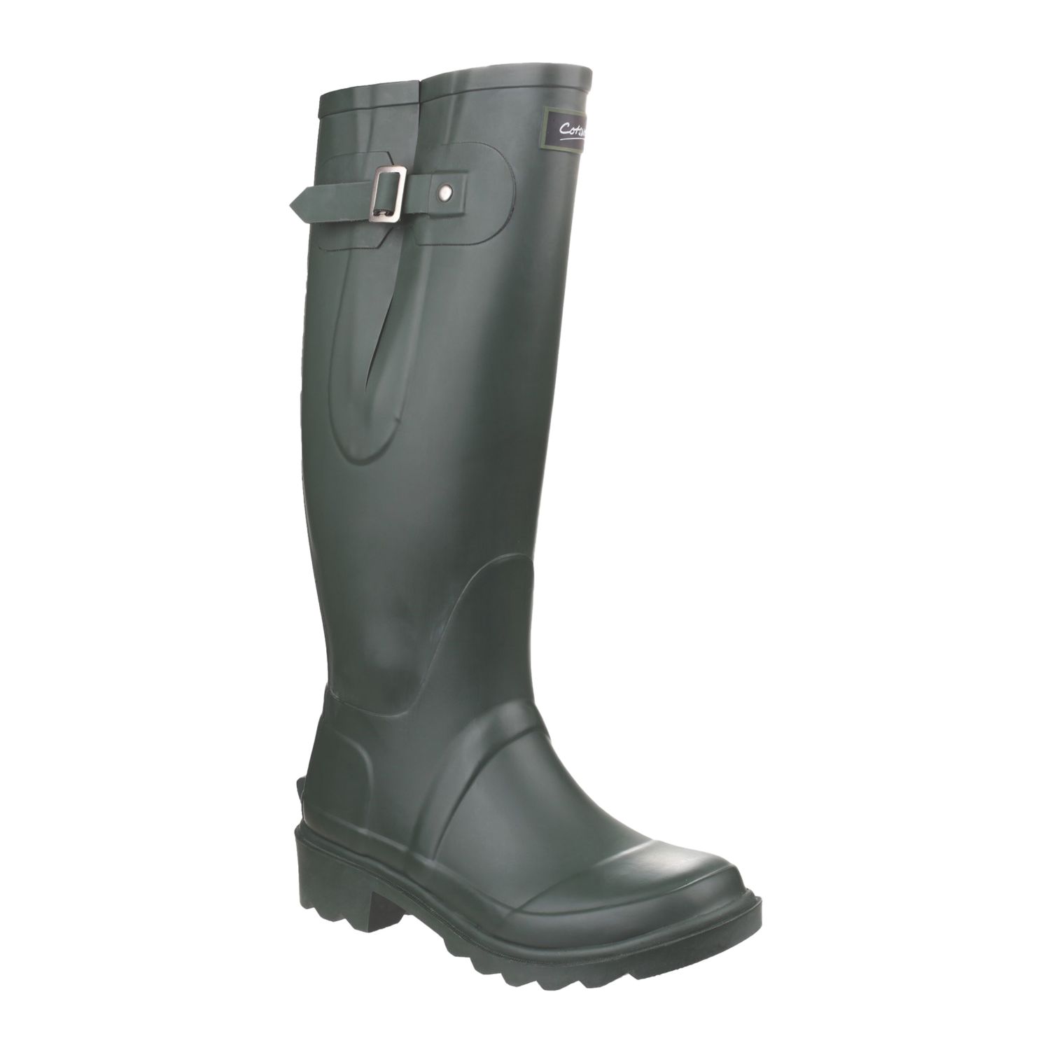 Cotswold Ragley Size 3 Green Non Safety Wellies (951XN)