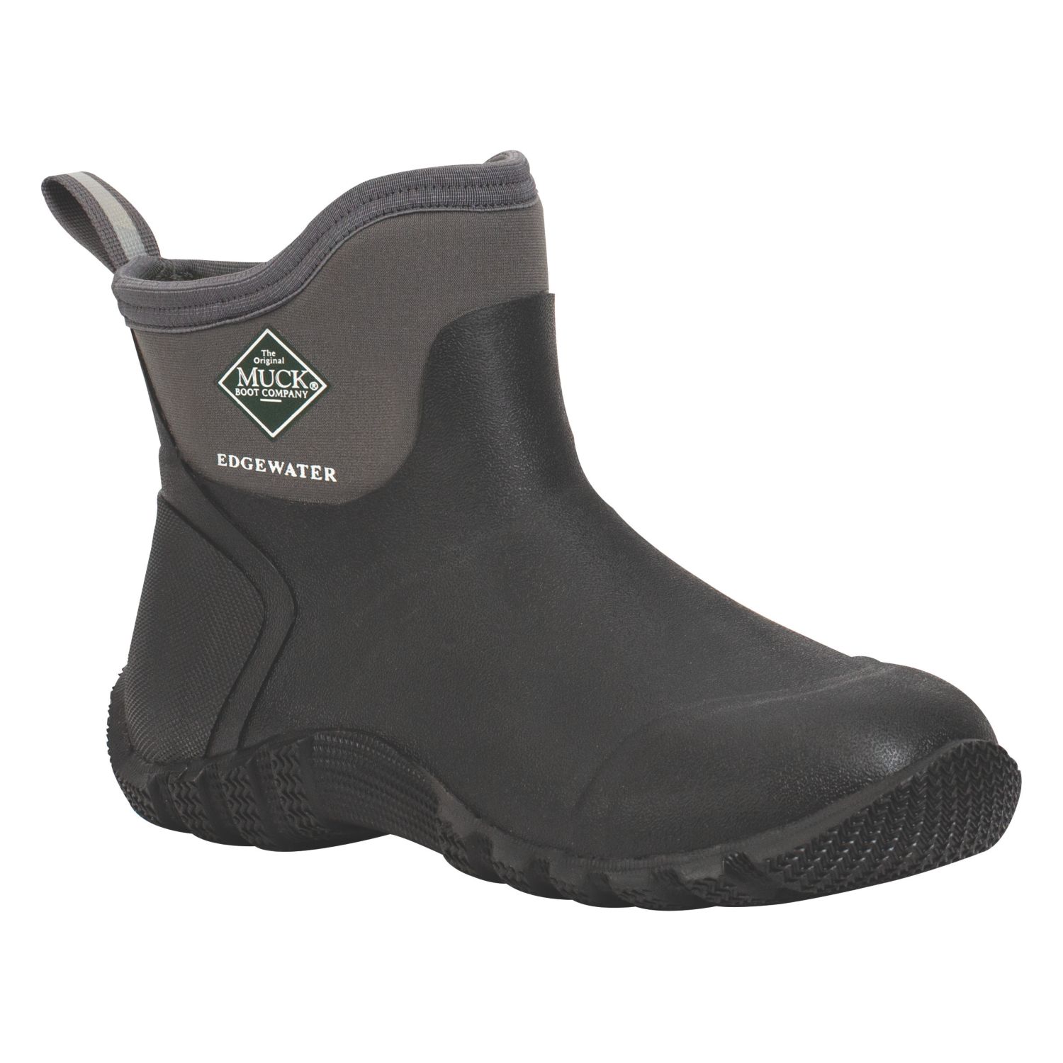 Muck Boots Edgewater Classic 6” Ankle Size 12 Black Non Safety Wellies (951XR)