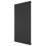 Ximax Oceanus 1200mm x 595mm 2662BTU Black Vertical Designer Radiator