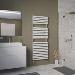 Ximax 1570mm x 600mm 3123BTU White Flat Designer Towel Radiator