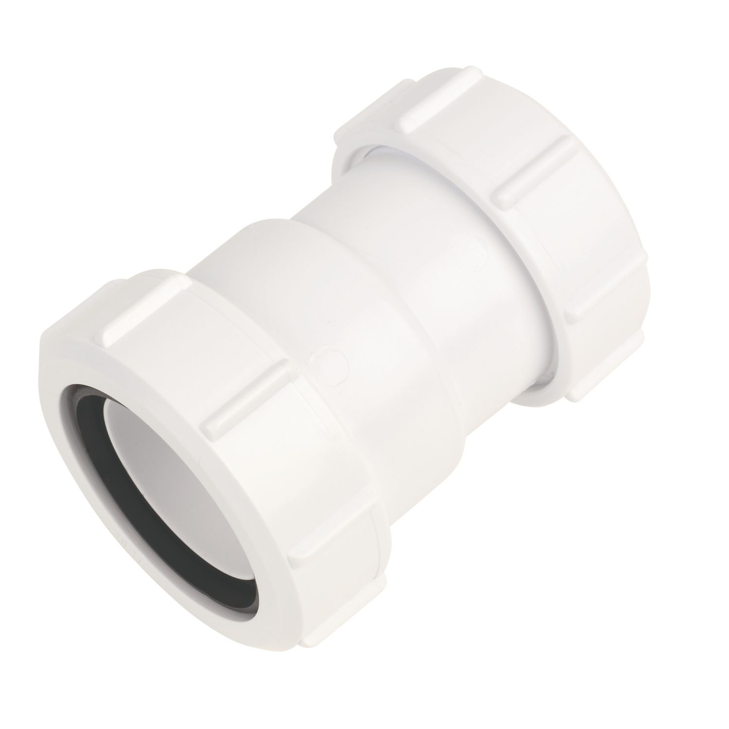 McAlpine ST28M Straight Connector White 32mm x 40mm (95260)