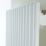 Ximax Espacio 1800mm x 550mm 4553BTU White Vertical Designer Radiator