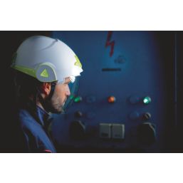 Delta Plus ONYX2  Arc Flash Safety Helmet White