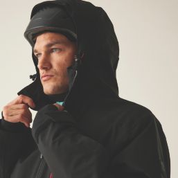 Dare 2B Eagle III Waterproof & Breathable Jacket Black / Danger Red X Large Size 65" Chest