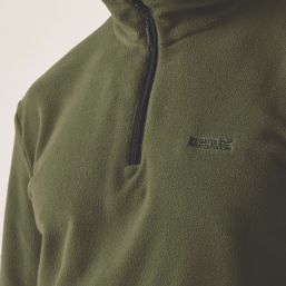 Regatta Thompson Half Zip Fleece Olive Night X Large 49.2" Chest