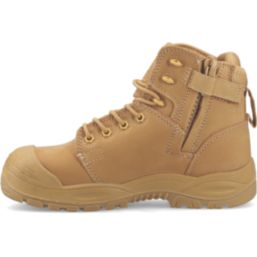 Hard Yakka Legend S3 Size 10  Wheat Water-Resistant  Safety Boots