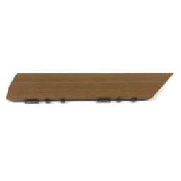 Apollo Brown Composite Left Corner Interlocking Decking Edging 24mm x 0.38m x 0.075m
