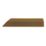 Apollo Brown Composite Left Corner Interlocking Decking Edging 24mm x 0.38m x 0.075m