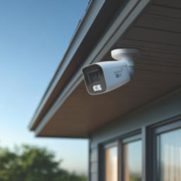 Swann SWNHD-EX12MPB-EU White Wired 12MP Indoor & Outdoor Bullet Add-On CCTV Camera