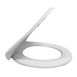 Soft-Close Toilet Seat Polypropylene White