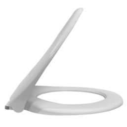 Soft-Close Toilet Seat Polypropylene White