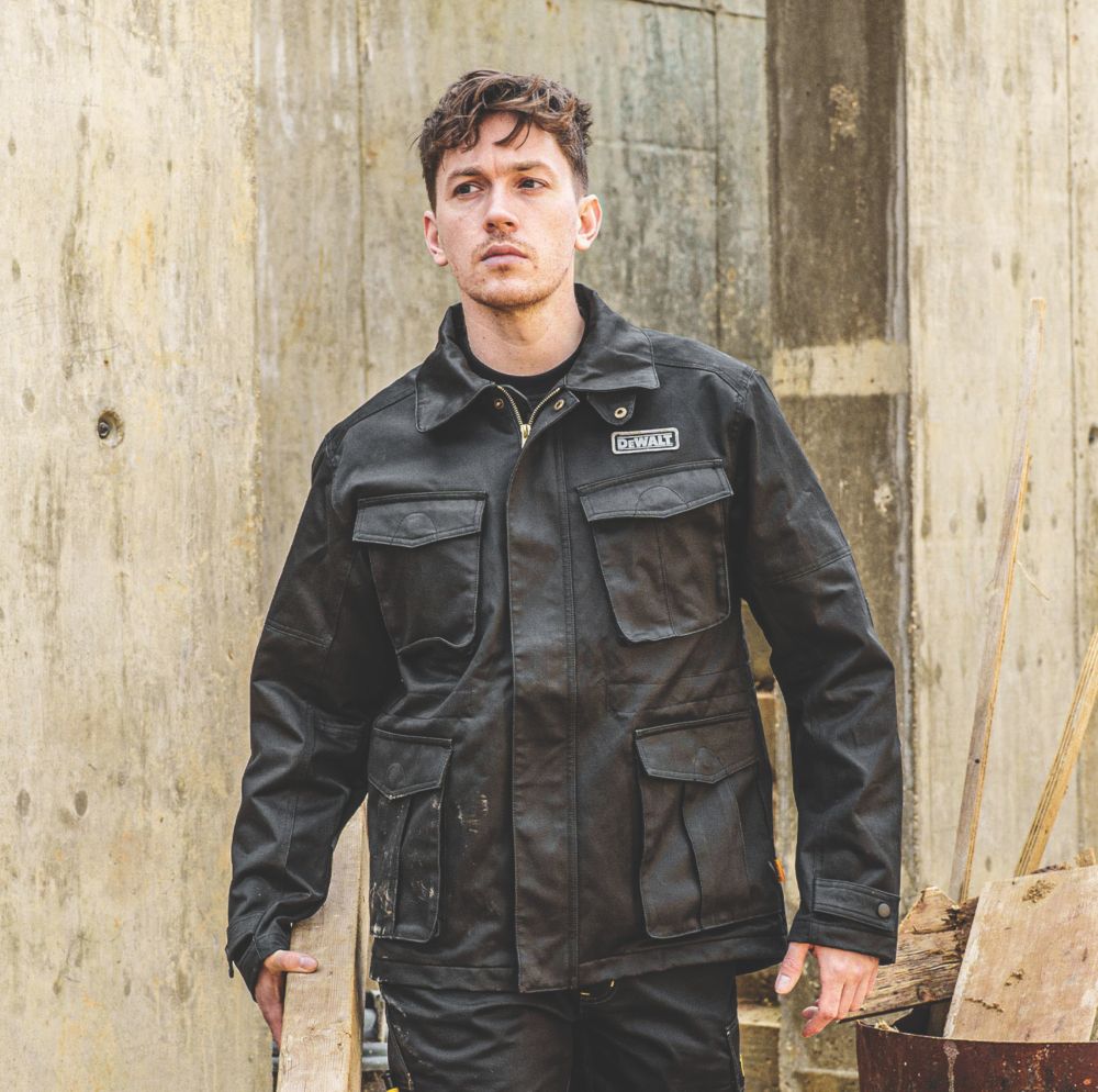 DeWalt Wilmington Jacket Black X Large 51" Chest