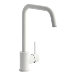 Streame by Abode Vigour Quad Single Lever Mixer Matt White