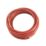 Qual-Pex Plus+ Easy-Lay 1" PE-X Plumbing & Central Heating Pipe 800mm x 50m Red