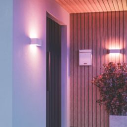 Eglo Sania-Z Outdoor LED Smart Wall Light White 10W 1180lm