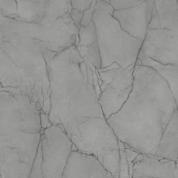 Wilsonart Omega Sleek Emperador Square Edge Matt Grey Marble Effect Laminate Breakfast Bar 3000mm x 900mm x 38mm