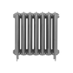Terma 620mm x 606mm 2448BTU Raw Metal Cast Iron 2 Column Radiator