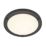 Spa Delphi LED Flush-Fitting Ceiling Light Satin Black 18W 900lm