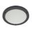 Spa Delphi LED Flush-Fitting Ceiling Light Satin Black 18W 900lm