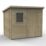 Forest Timberdale 8' x 6' 6" (Nominal) Pent Tongue & Groove Timber Shed with Assembly