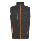 Regatta Navigate Hybrid Bodywarmer Black/Orange Pop Small 37.5" Chest