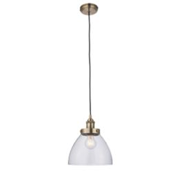 Quay Design Karlson Industrial Pendant Antique Brass