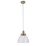Quay Design Karlson Industrial Pendant Antique Brass