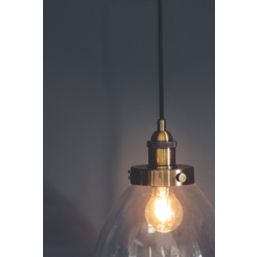 Quay Design Karlson Industrial Pendant Antique Brass