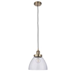 Quay Design Karlson Industrial Pendant Antique Brass