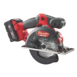 Milwaukee M18FMCS-502X 150mm 18V 2 x 5.0Ah Li-Ion RedLithium Brushless Cordless Metal Circular Saw