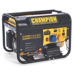 Champion CPG4000E1 3500W Frame Type Petrol Generator 120 / 240V