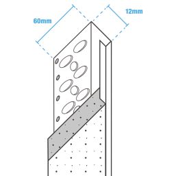 External Render Stop Bead 10-12mm x 2.5m 5 Pack