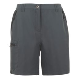 Regatta Chaska III Womens Shorts Seal Grey Size 18