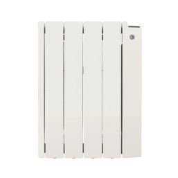 Acova Taiga 500W Electric Aluminium Horizontal Radiator 575mm x 429mm White 1706BTU