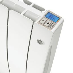 Acova Taiga 500W Electric Aluminium Horizontal Radiator 575mm x 429mm White 1706BTU